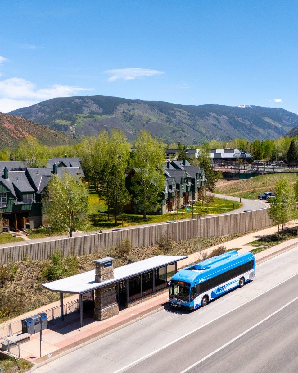RFTA's tweet image. Every bus ride = fewer cars on the road and cleaner air for all.
Thank you for choosing sustainable travel 🌎