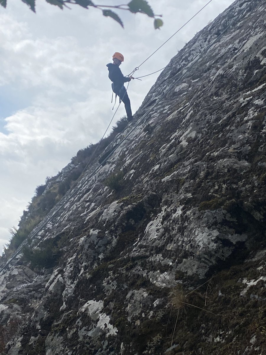 Newtonmore day 3. Rock climbing, abseiling and hillwalking followed by well deserved trip to coop!!@oldmachar