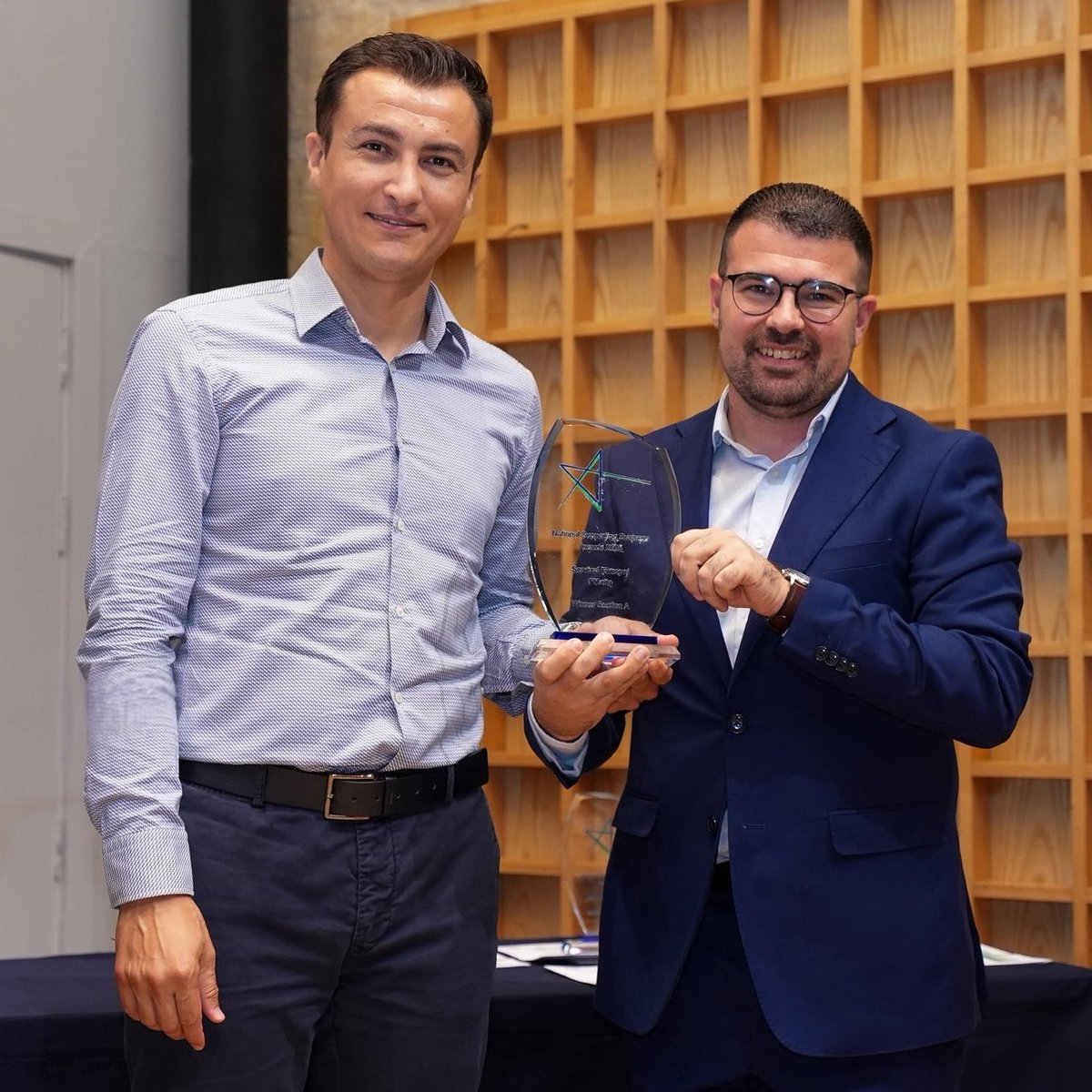 Another proud moment for <a href="/servizziewropej/">Servizzi Ewropej f'Malta</a> 🏆 We’ve been recognised as the best Government entity for assisting businesses — a true testament to the dedication of our entire team. A heartfelt thank you to all our workers for their invaluable contribution. <a href="/SilvioSchembri/">Silvio Schembri</a>