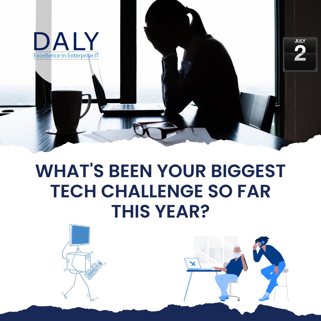 July 2nd marks the exact halfway point between 2000 and 2050. Yeah, that went fast. Feel old yet? So, we want to know what has your biggest tech challenge been this year? And what are you looking forward to in the future? 

#HalfwayDay #TechChallenge #Technology