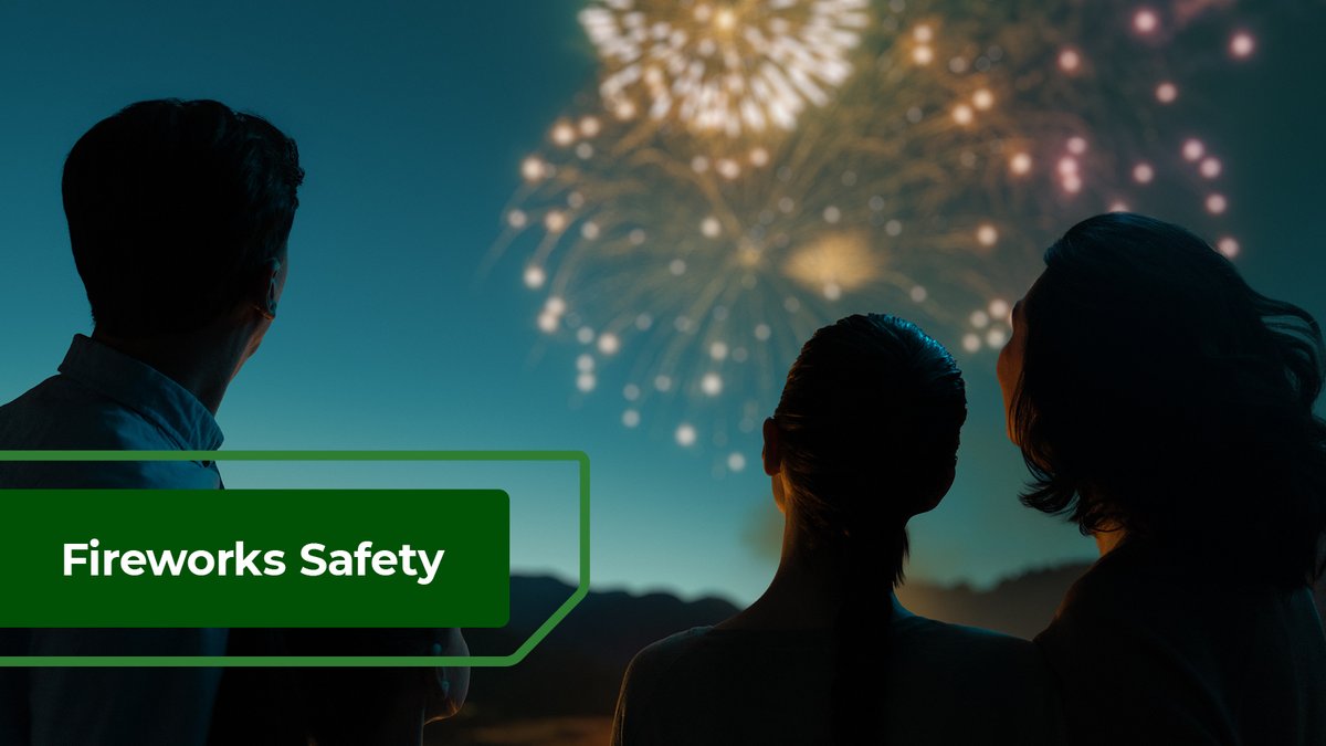 Don’t let a firework mishap ruin your July 4th fun. Follow these tips from the Consumer Product Safety Commission.

🎆 Keep kids away from all fireworks.
🎆 Have water nearby.
🎆 Light one at a time and back up.
🎆 Never relight duds.

More tips: bit.ly/3Tj4XVK