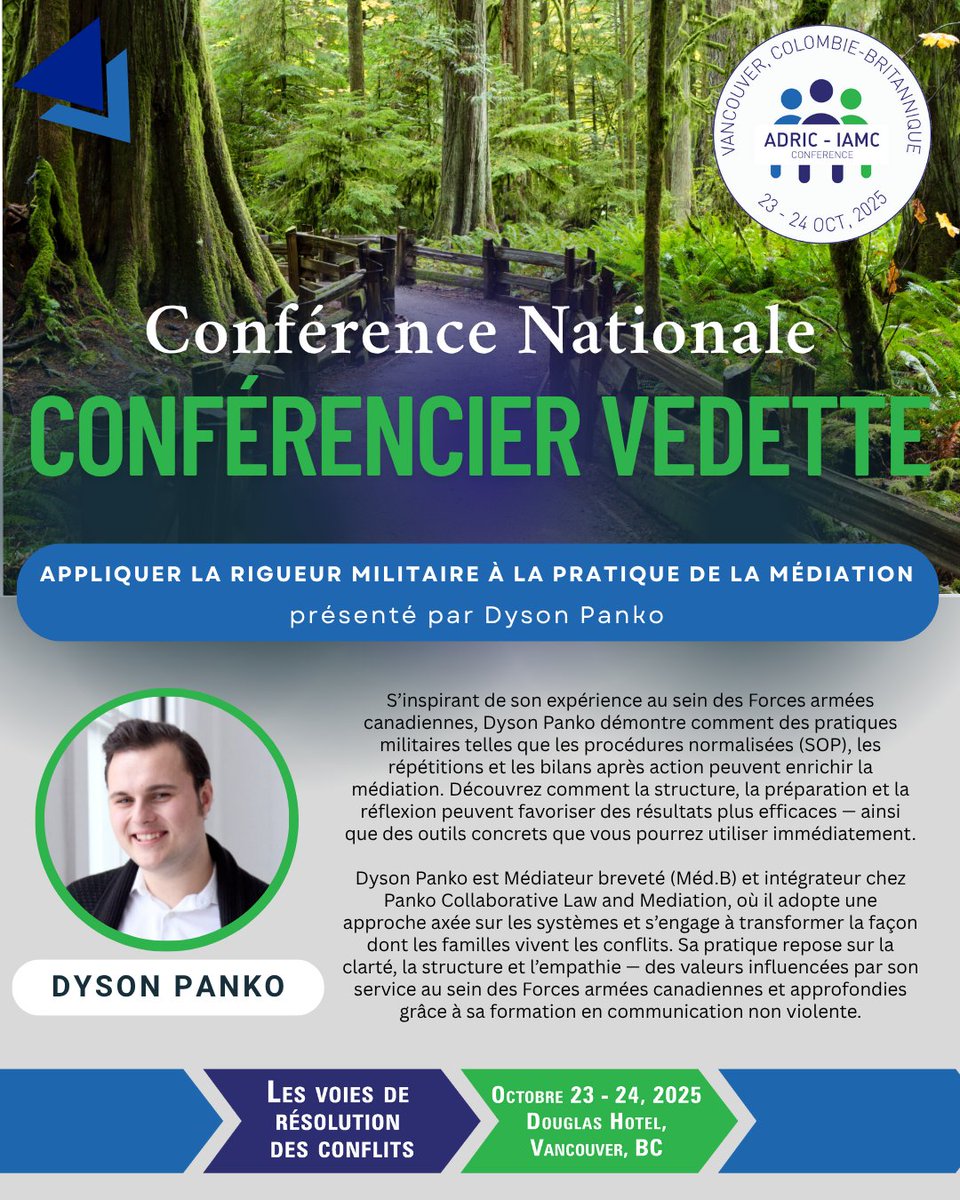 We’re thrilled to welcome <a href="/Dyson/">Dyson</a> Panko, Q. Med, to the ADRIC 2025 National Conference stage!

Don’t miss this insightful session at the ADRIC 2025 Conference!

🔗 Learn more and register today: zurl.co/3qEUU