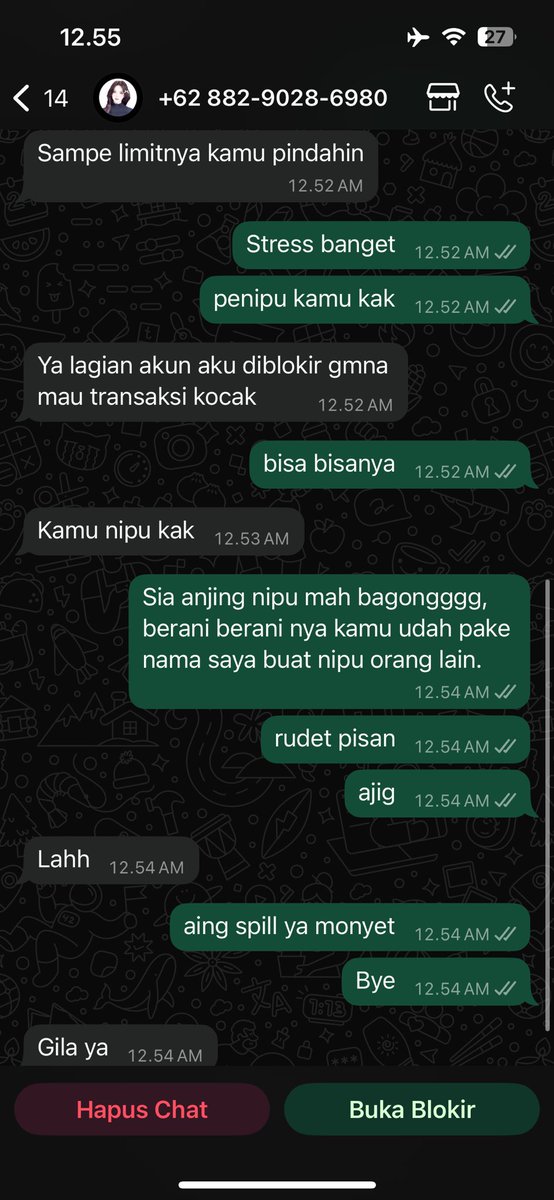 milobluee's tweet photo. ‼️PENIPUAN CV‼️

HATI HATI GUYS @Vertexgon PENIPUU ANJINGG. BISA BISANYAA GW KETIPU 160 rb bangsattt. dia emang udah banyak yang spill dan suka playing victim. bocah setan emang.

hati hati guys. Dia udah private acc juga. Bentar lagi pasti ganti username. gw pantau lu anakanjing https://t.co/cAfqYbDYP4