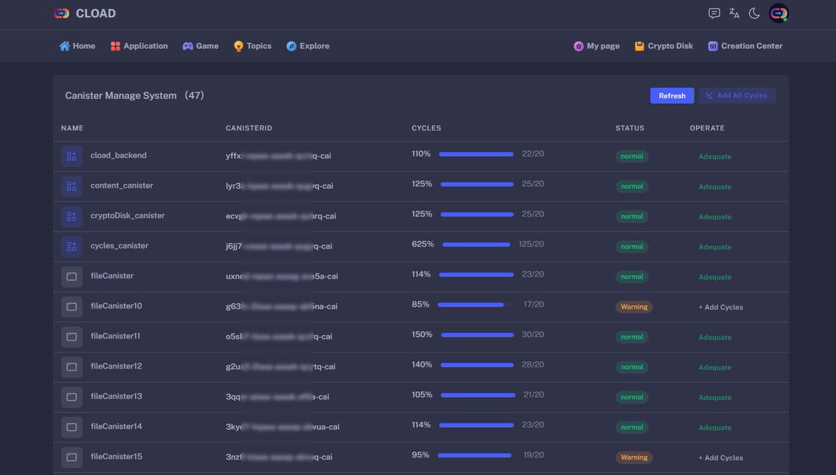 🛰️The future of Web3 storage starts here!

We’ve deployed 40+ storage nodes across multiple ICP subnets, supporting load balancing and fully distributed file storage
📦 Total storage capacity now exceeds 20TB+, with all data stored 100% on-chain and continuously scaling

This