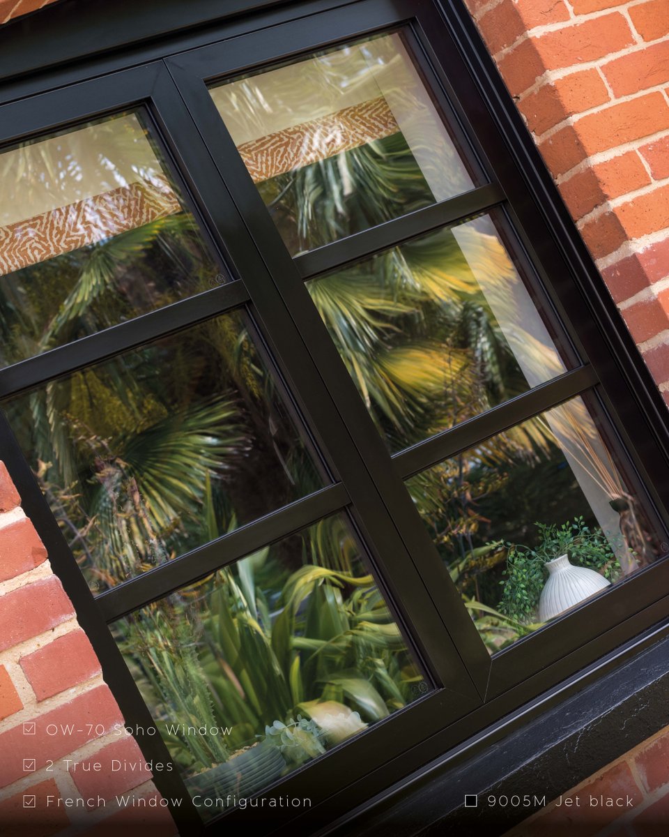 Originbifolds's tweet image. Sleek. Refined. Unmistakably Origin🙌🖤

With its steel-look design and slim sightlines, the  OW70 Soho Window brings industrial elegance and modern performance together. Framing every view with style🖼️ ✨

#SohoWindow #SohoCollection #OriginGlobal