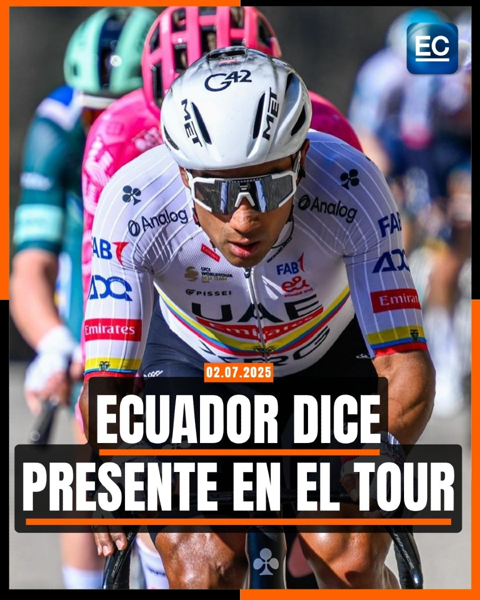 elcomerciocom's tweet photo. Jhonatan Narváez debutará en el Tour de Francia. Será el segundo ecuatoriano en la historia en correr 'La Grande Boucle' 🐊🚵 https://t.co/ArSOu9VndI https://t.co/C9leuZCy0g