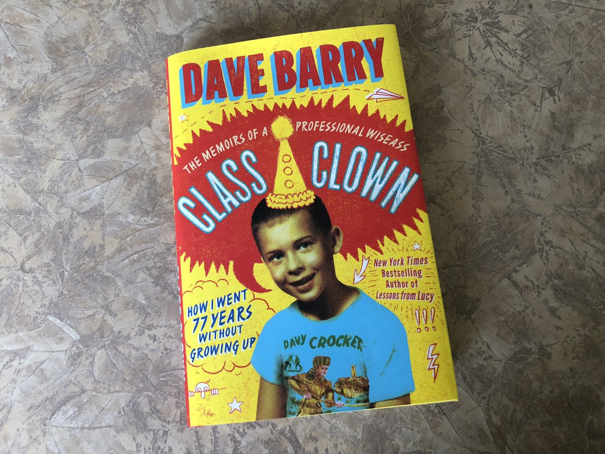Linwood Barclay (@linwood_barclay) on Twitter photo Easily the most annoying book I have read this year. Not to me, but to my spouse, who would like me to stop reading bits of <a href="/rayadverb/">Dave Barry</a>’s memoir to her every three pages. Easily the most annoying book I have read this year. Not to me, but to my spouse, who would like me to stop reading bits of <a href="/rayadverb/">Dave Barry</a>’s memoir to her every three pages.