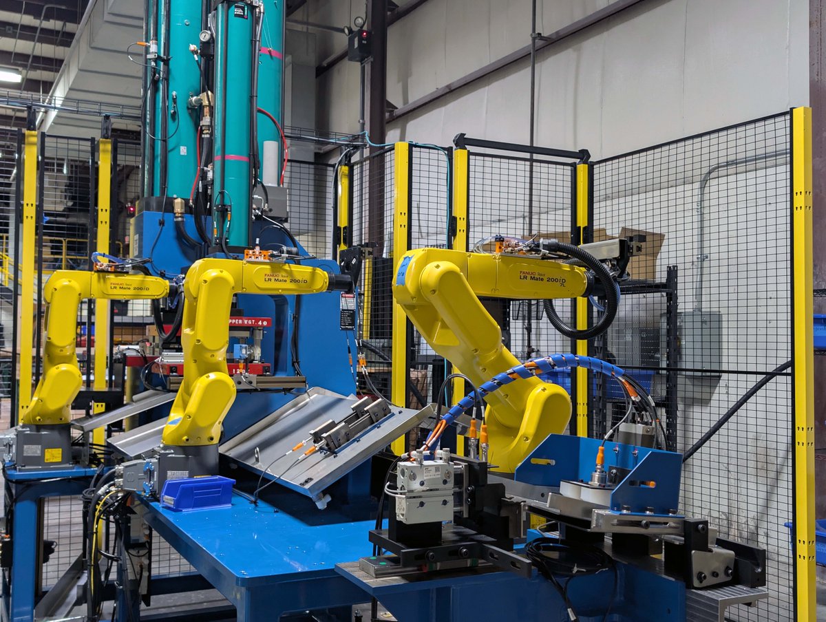 cncsolutionsllc's tweet photo. Tired of that one stubborn process that wastes time &amp; resources? At CNC Solutions, we turn "impossible" into reality. We don't just sell robots; we build custom, turnkey automation cells that solve your biggest manufacturing challenges.
 https://t.co/QoKTRcEGHW https://t.co/XaALcIv0Nm