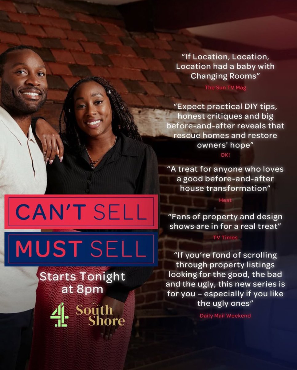 Let’s go!! Brand new series, tonight <a href="/Channel4/">Channel 4</a> 8pm!