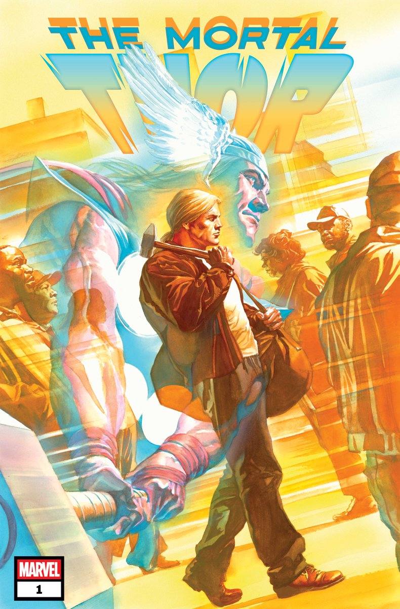 MarvelComicsHQ's tweet photo. While the legend of Immortal Thor comes to an end, the story of the Mortal Thor begins! 

Pick up ‘Immortal Thor’ #25 today, and see Al Ewing’s acclaimed run continue in ‘Mortal Thor’ #1 next month. Scroll to learn more 🧵 ⬇️ https://t.co/HrfJhaiUN2