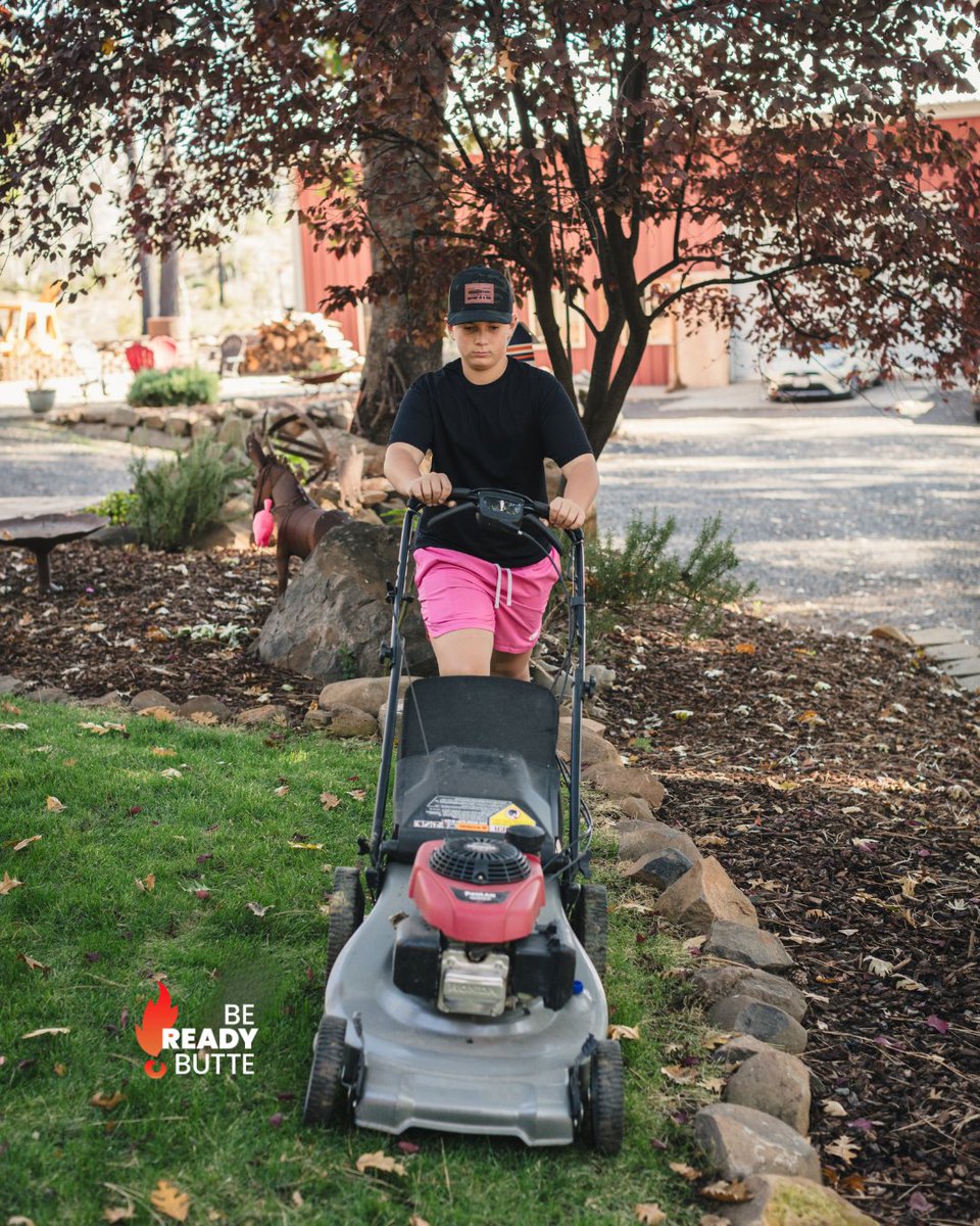 bereadybutte's tweet image. Do you know why you shouldn't mow after 10 a.m.? 
Because it's too dry after that, and grasses can ignite and cause wildfires! 

#BeReadyButte #preventwildfires #ButteCounty