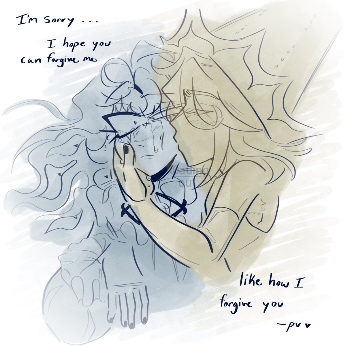 l0ading_out's tweet image. a kiss before betrayal
—
#art #crk #cookierunkingdom #truthlessrecluse #shadowmilkcookie #shadowvanilla #pureshadow #puremilk