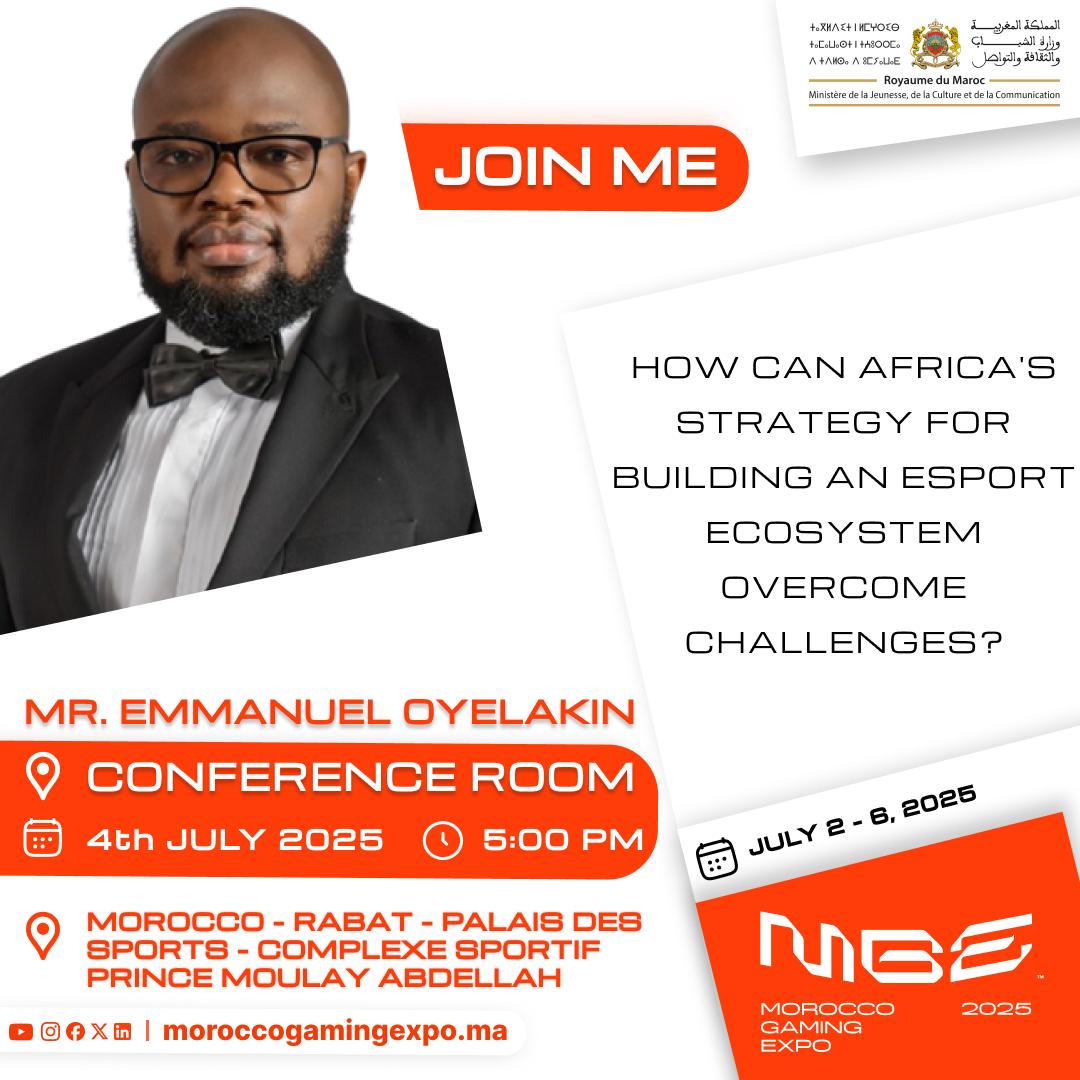 Bridging global insights with local passion at #MoroccoGamingExpo. Discussing Africa's #EsportsEcosystem challenges &amp; solutions. Future of play is here! 

#MGE2025
#Innovation 
#TechInAfrica

linkedin.com/posts/morocco-…