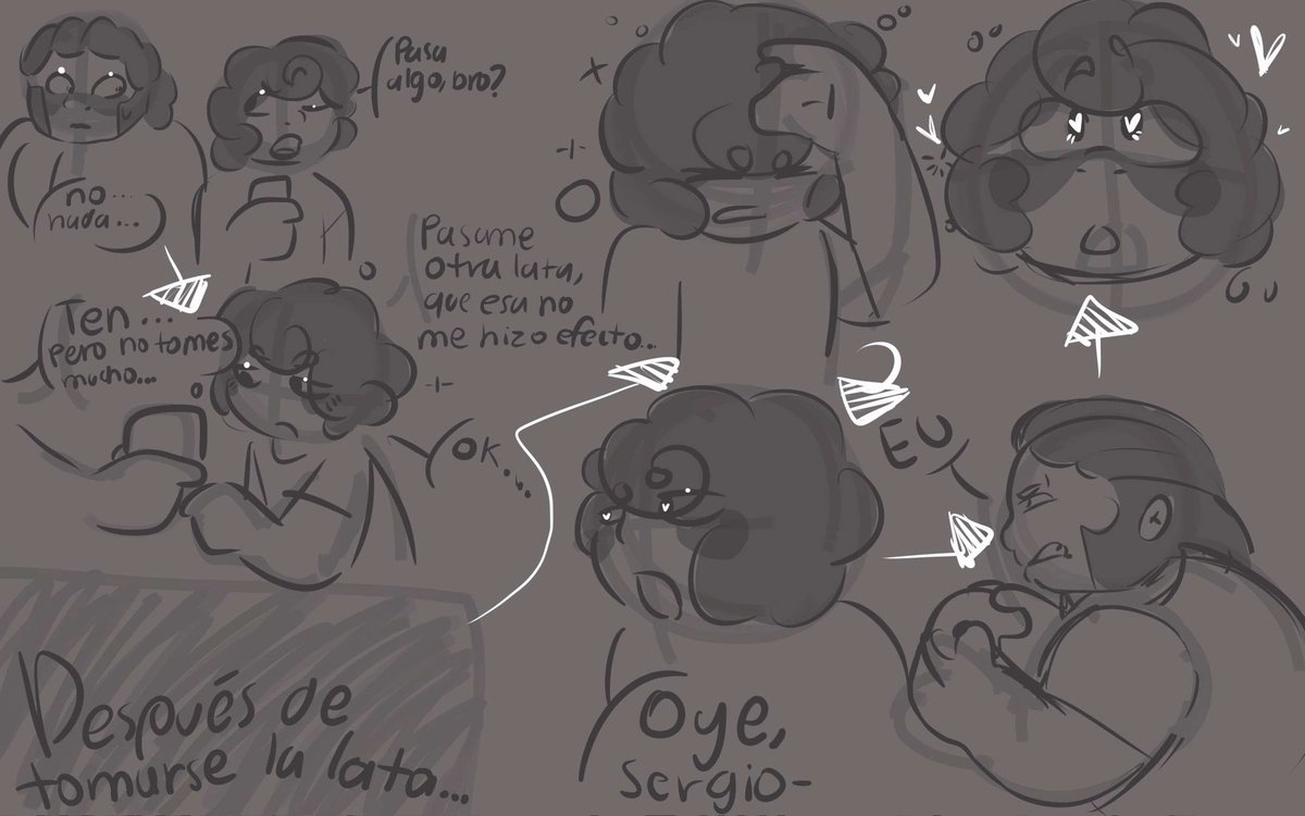 Yericayia's tweet photo. A little comic For my surge x lou fans❤(ESP) https://t.co/nS18ymDk78