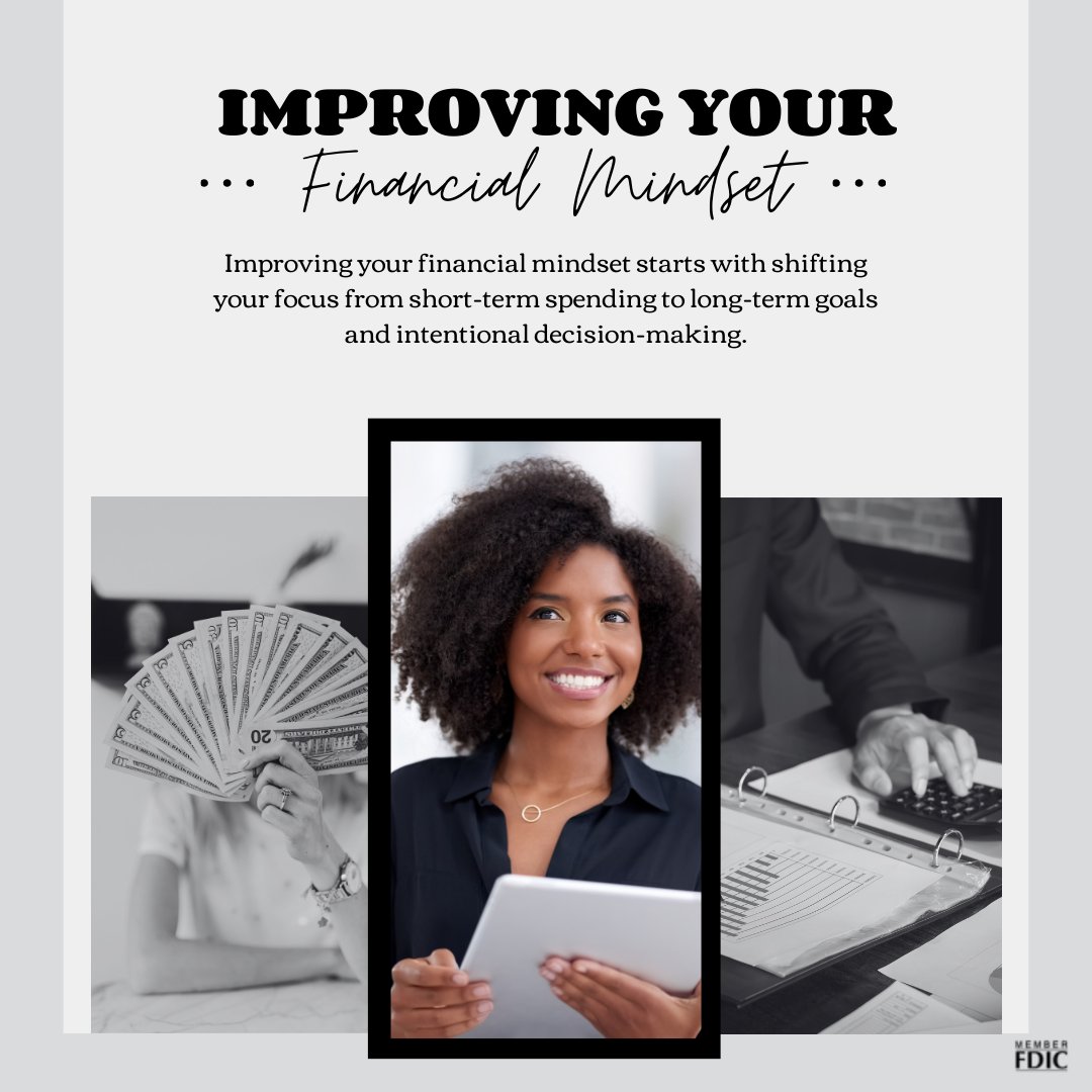 Want to improve your financial mindset? 💡💰

Shift your thinking – see money as a tool for growth
Set intentional goals – stay focused on what matters
Build habits – small actions lead to big results 

#FinancialMindset #MoneyGoals