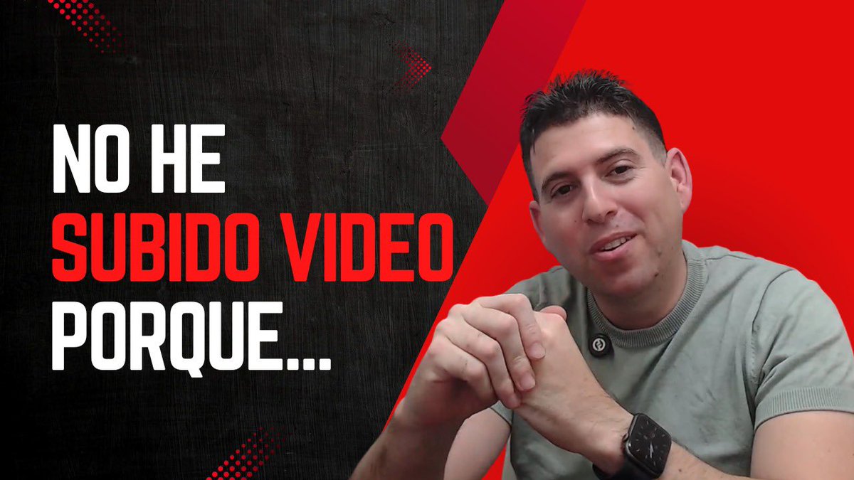 Nuevo vídeo 
youtu.be/lhkkUbluVx8