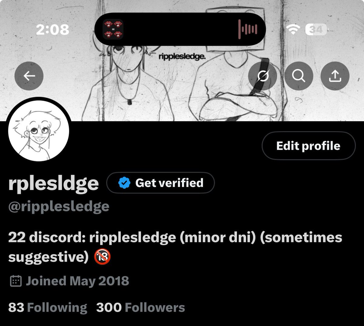 we js hit 300 followers, thank you guys 🫂🌹🌹
