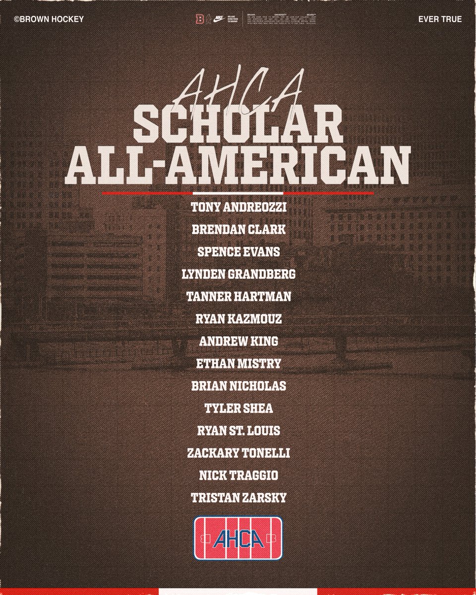 14 Bears earn AHCA Scholar All-American honors! 

📰 - tinyurl.com/2yqdcckr

#EverTrue