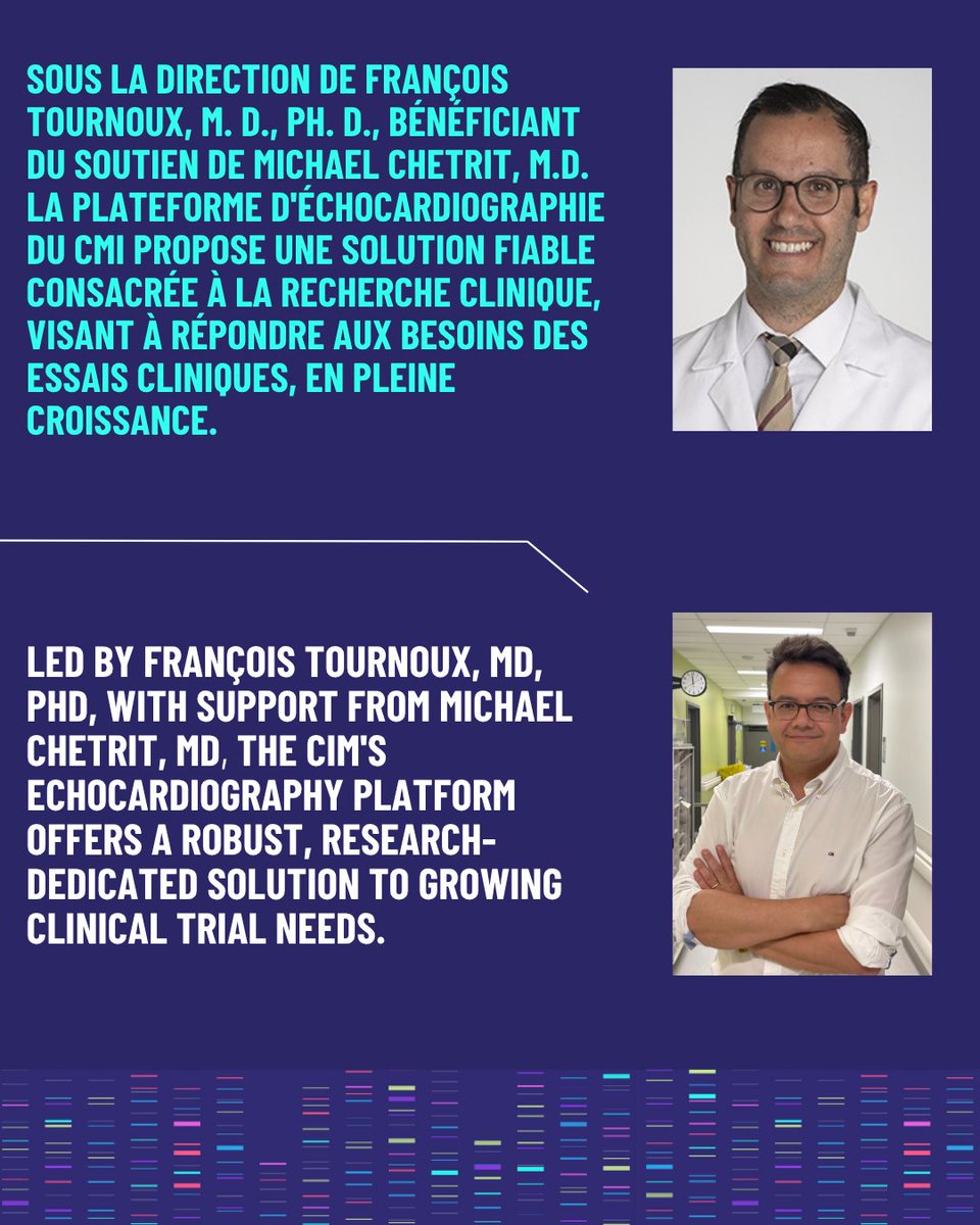 RIMUHC1's tweet image. Une plateforme d’échocardiographie conçue pour la recherche clinique? ✅ À L’Institut, le CMI offre imagerie de pointe, IA et expertise médicale. @cusm_muhc
Détails ici 👉 rimuhc.ca/fr/-/rendre-l-…