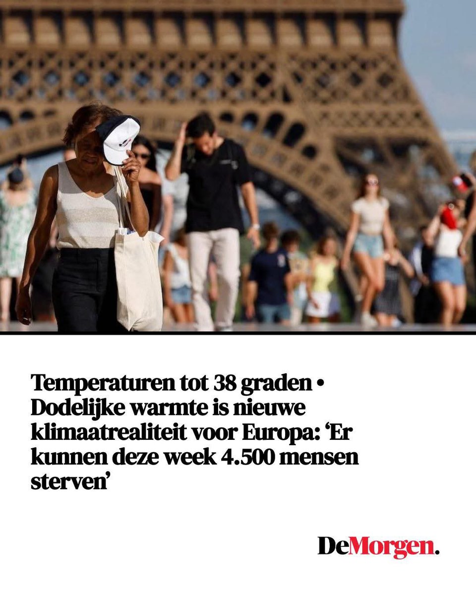 Oké, het was vandaag en gisteren warm. Lekker warm zelfs. 

Ter info: het is zomer…

En inmiddels regent het en is het heerlijk fris.

De apocalyptische hitteberichten mogen dus weer terug in de koelkast.

En neen, het was níét de warmste zomerdag ooit.
Dat is gewoon lulkoek.
