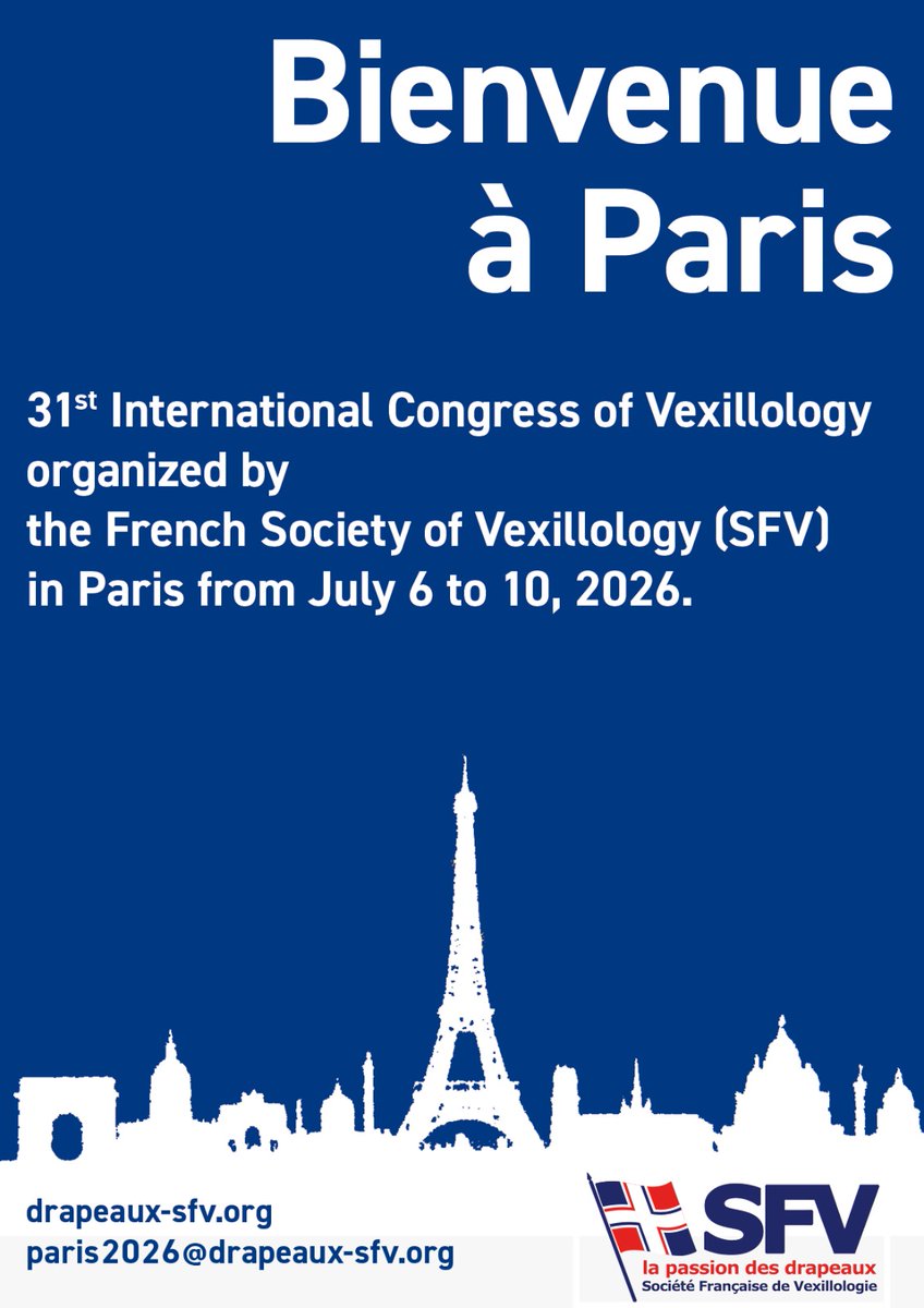 🇫🇷 Société Française de Vexillologie tweet media