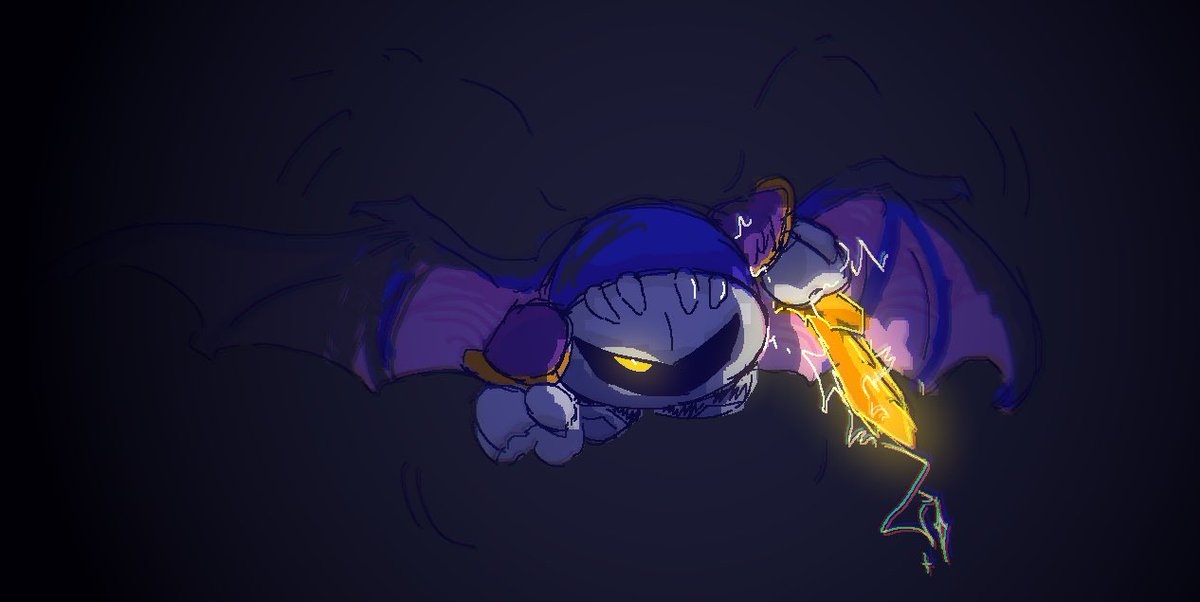 DailyMetaKnight's tweet photo. #MetaKnight #Kirby 

Day 396 🌙 https://t.co/EFzI2MFSwG