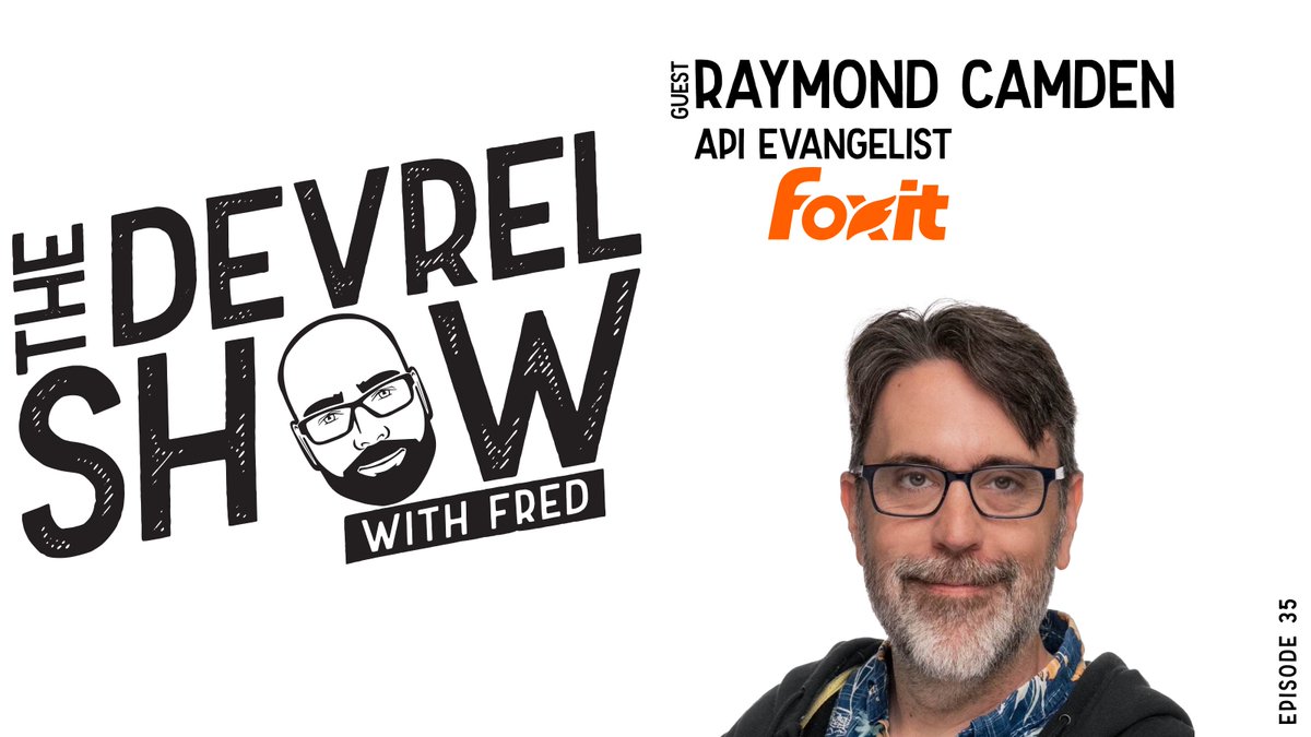 Join me &amp; my guest Raymond Camden, API Evangelist at <a href="/foxitsoftware/">Foxit</a> on July 10 at 3PM ET while we discuss all things developer relations &amp; learn more about using the Foxit APIs to manipulate different types of documents &amp; a lot more!

youtube.com/watch?v=KSrhIw…