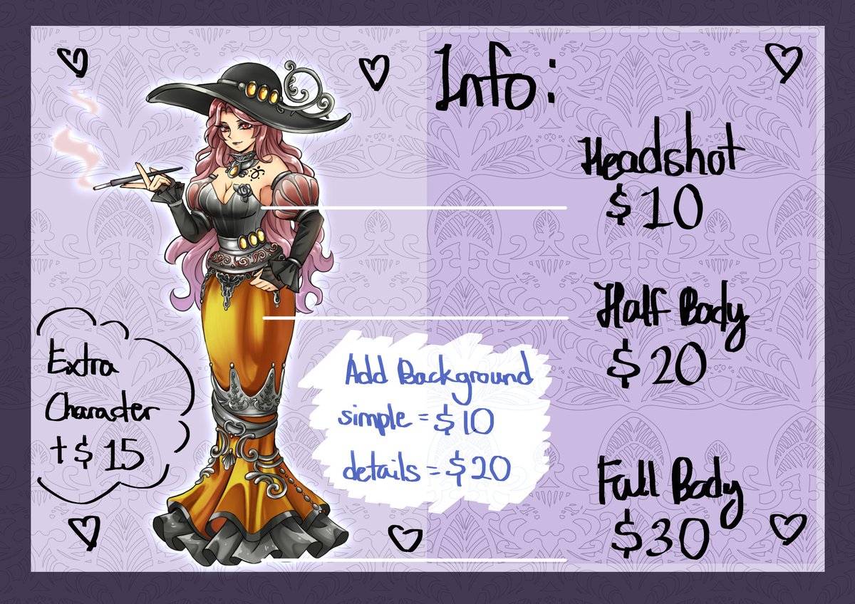 HayateJoyce's tweet photo. JULY COMMISSION IS OPEN NOW ‼️‼️💀✨ (only for 3 slots cuz i might busy on artfight akdkskxskc)

PLS READ for more details !

Feel free to dm me if u have any question 💖✨

#commissionwork #commisionsopen #commissionartist #digitaldrawing #digitalartist #July2025 #twst https://t.co/33A5Kuf9uO