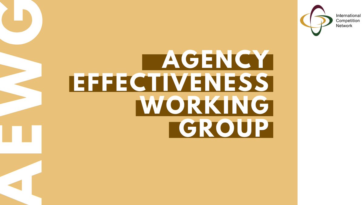 IntCompNetwork's tweet image. #AgencyEffectivenessWG
The AEWG finalized a report which provides a general picture of whether and how competition agencies measure the effectiveness of their activities, primarily enforcement and advocacy. #ICNWorkProducts

Read the complete report at🔗 acortar.link/QQi9et