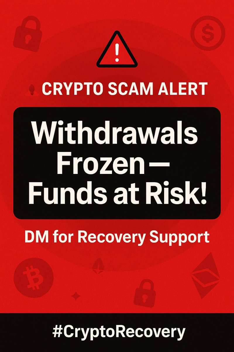 tosinwan's tweet photo. ⚠️Beware of #etfcoin!
They create fake gains, then lock withdrawals. Classic scam move!
DM if you're a victim—I’ve got your back!
#CryptoScam #ScamWarning #RecoveryHelp #etfcoin #paypox #bindexbit #motrade #Crypto https://t.co/785SJYuJos