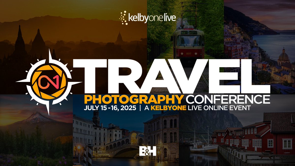Calling all photography enthusiasts! Master the tools, tricks, and techniques that will transform your workflow and take your edits to the next level—live and online with <a href="/KelbyOne/">KelbyOne</a>! 

Secure Your Spot Now ⬇️
bit.ly/4eu5Y7g