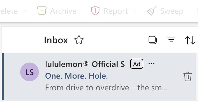 Am I just a lil filth goblin or is this Lululemon ad way dirtier than I think their marketing team intended it to be?