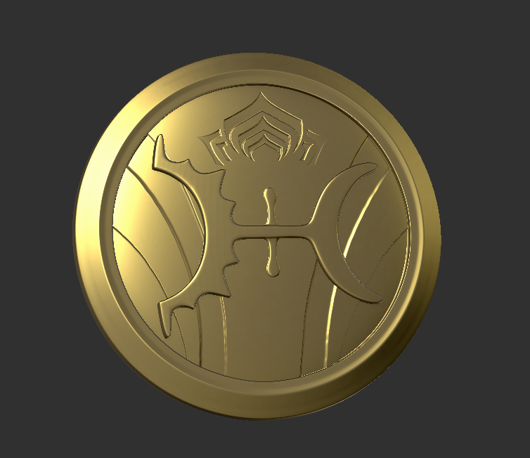 Hmmm...Major will be bringing around 100 of these coins/pins to hand out at TennoCon. I feel like I can't just GIVE them out. Should people kneel for them? *thoughtsssss*