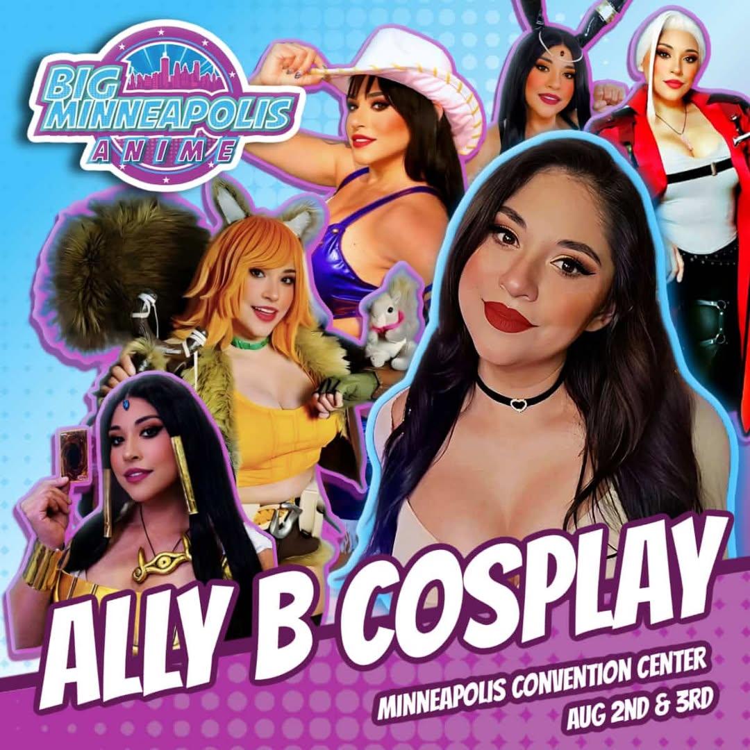 So excited to be joining @bigminneapolisanime I hope you're ready cause I'm bringing a bit of Texas flavor to you! 🤠
Stay tuned for my cosplay lineup! Also, I'll be bringing my booktok and stickers merch with me. 
#cosplay #model #traveling #minnesota #minneapolis