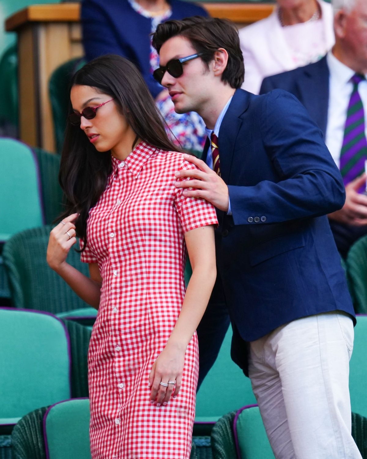 thời trang sao tại Wimbledon 2025 