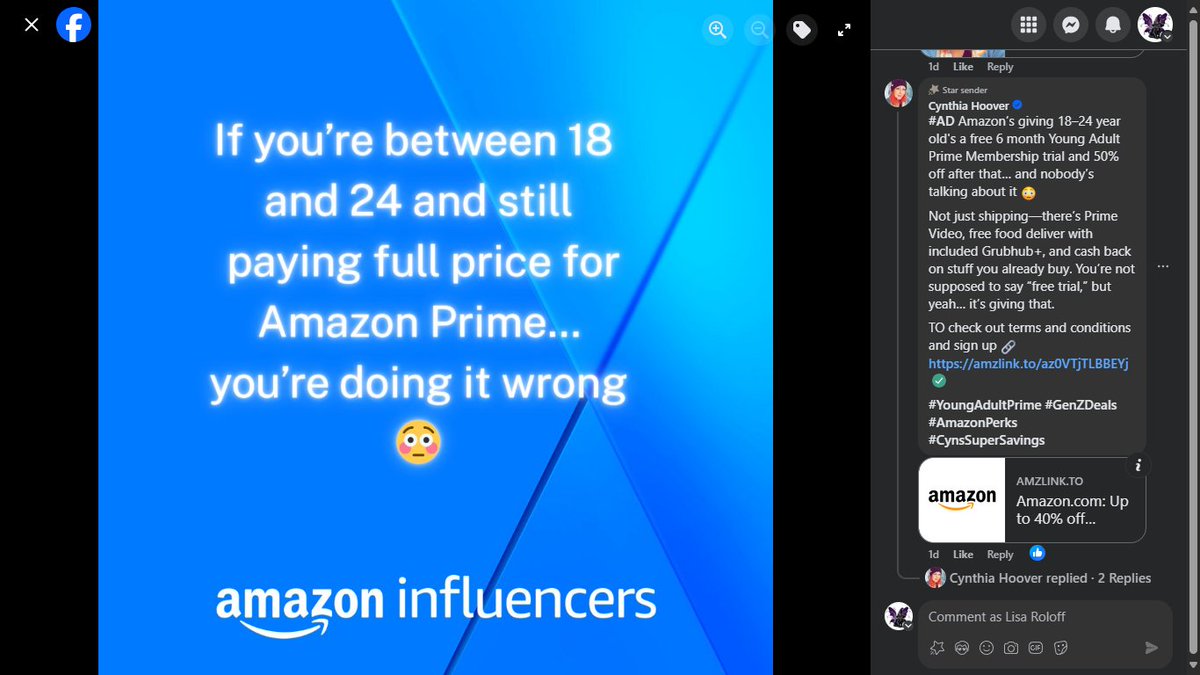 link my friend Cyn on FB shared w/ me. Amazing discount for Prime (incl. Prime Video) for 18-24 yr olds. If you have kids at home that age, set up in their name. You can watch #RenewLeverageRedemption &amp; #renewalmostparadise! Share the savings! amzlink.to/az0VTjTLBBEYj