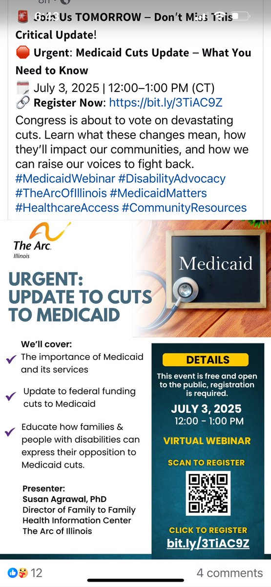 An update regarding the cuts that are ahead specifically as it relates to the funding that adult service agencies &amp; families NEED!!!