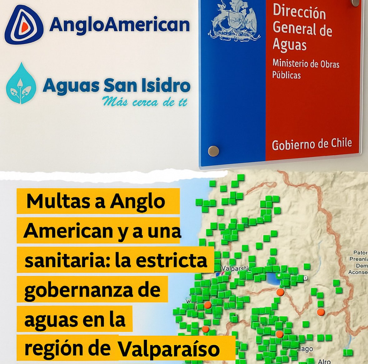 🔵 Fruto de años de trabajo junto a equipos comprometidos y comunidades organizadas.

Desde 2022, la DGA de Valparaíso ha sancionado con récords históricos: “En 2023 multamos por $2.600 millones”.

Seguimos. Siempre con los pies en la tierra.