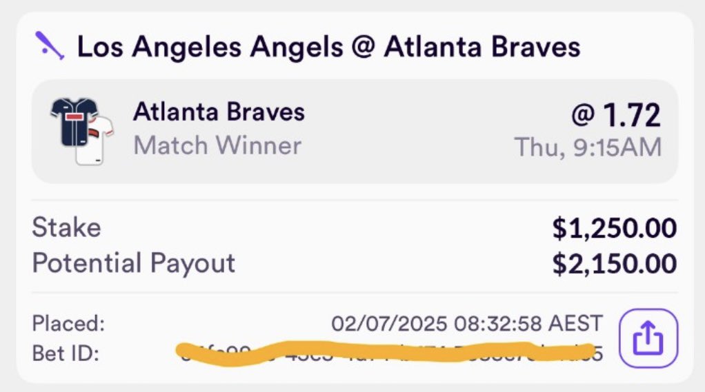 PUNTINGPR0PHETS's tweet photo. The ticket is locked in. 

Who’s with us?
#GamblingX #GamblingTwitter https://t.co/6Axy3FWdWW