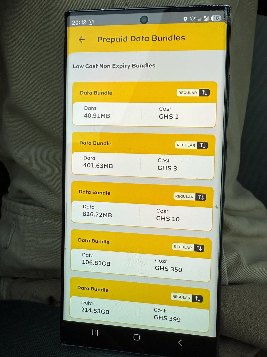 Gospelxyz's tweet image. Another scam to highly enrich @MTNGhana This will highly benefit the telcos. A campaign by #NCA to empower the foreign telcos economically. Data too expensive in Ghana

#reducedata #dataprice #expensive #MTN