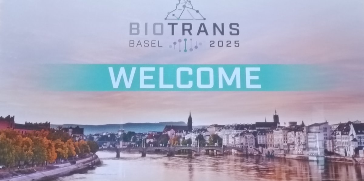 gotorfernandez's tweet photo. Wonderful time at #Biotrans2025 in Basel also with the Euro Women's Euro 2025 around. Excellent scientific and coworking environment. πππ https://t.co/N7AZn4bSLh
