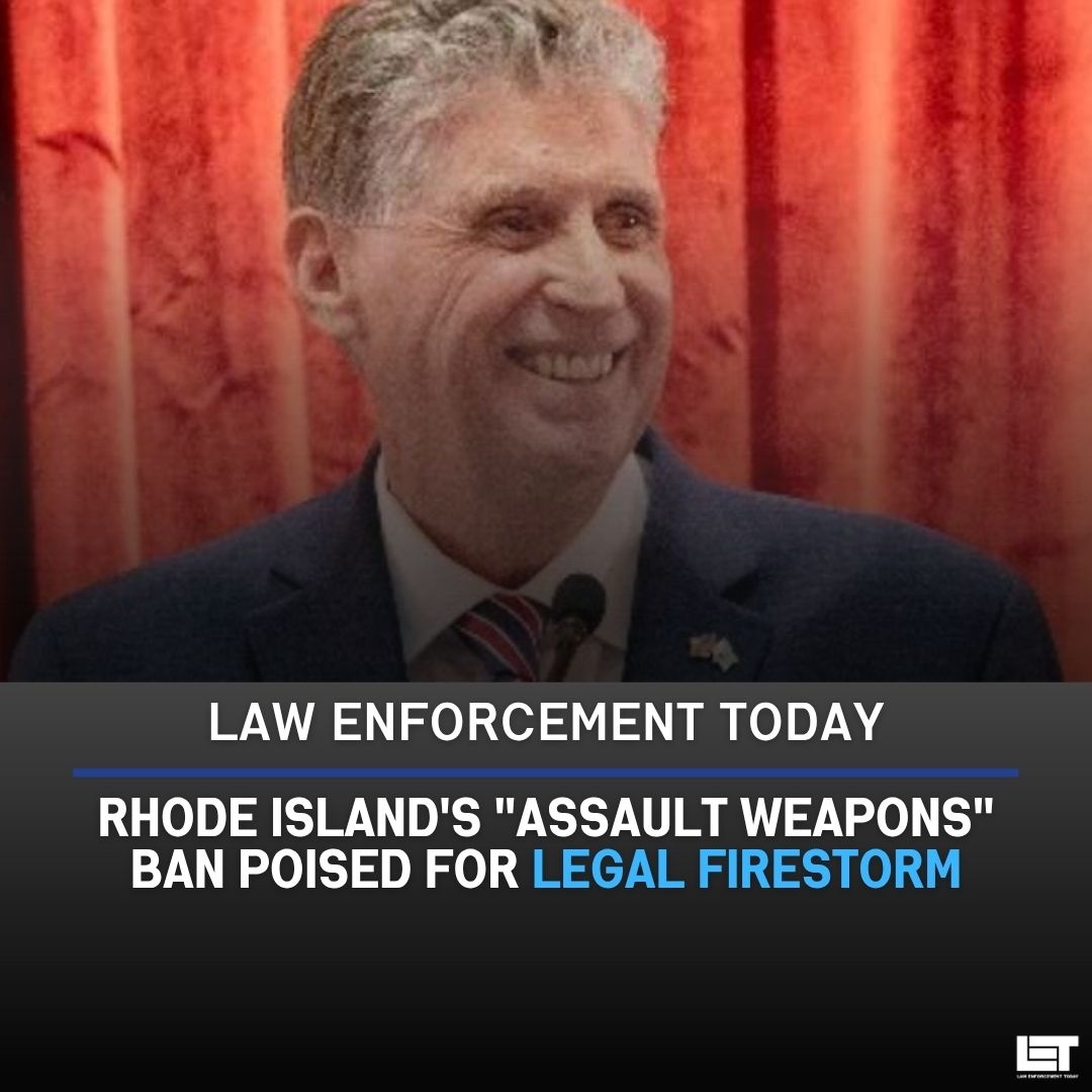 Democratic legislators in the Ocean State just plowed ahead and passed a bill banning the manufacture and sale of MSRs, which are more commonly owned than there are Ford F-150 pickup trucks, and Gov. McKee has promised to sign it into law.

lawenforcementtoday.com/rhode-island-g…