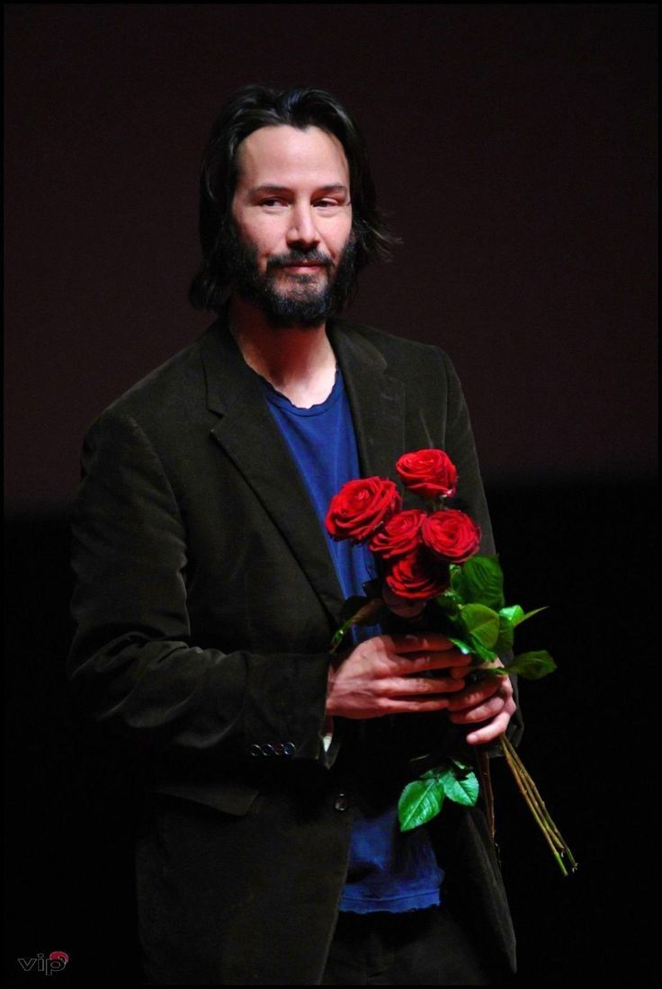 Keanu_Reeve_X's tweet image. My heart's canvas, once painted with our forever, now a blank slate for someone new. Whoever touches this flower touches the ache of my love for you, and the hope of a new beginning."