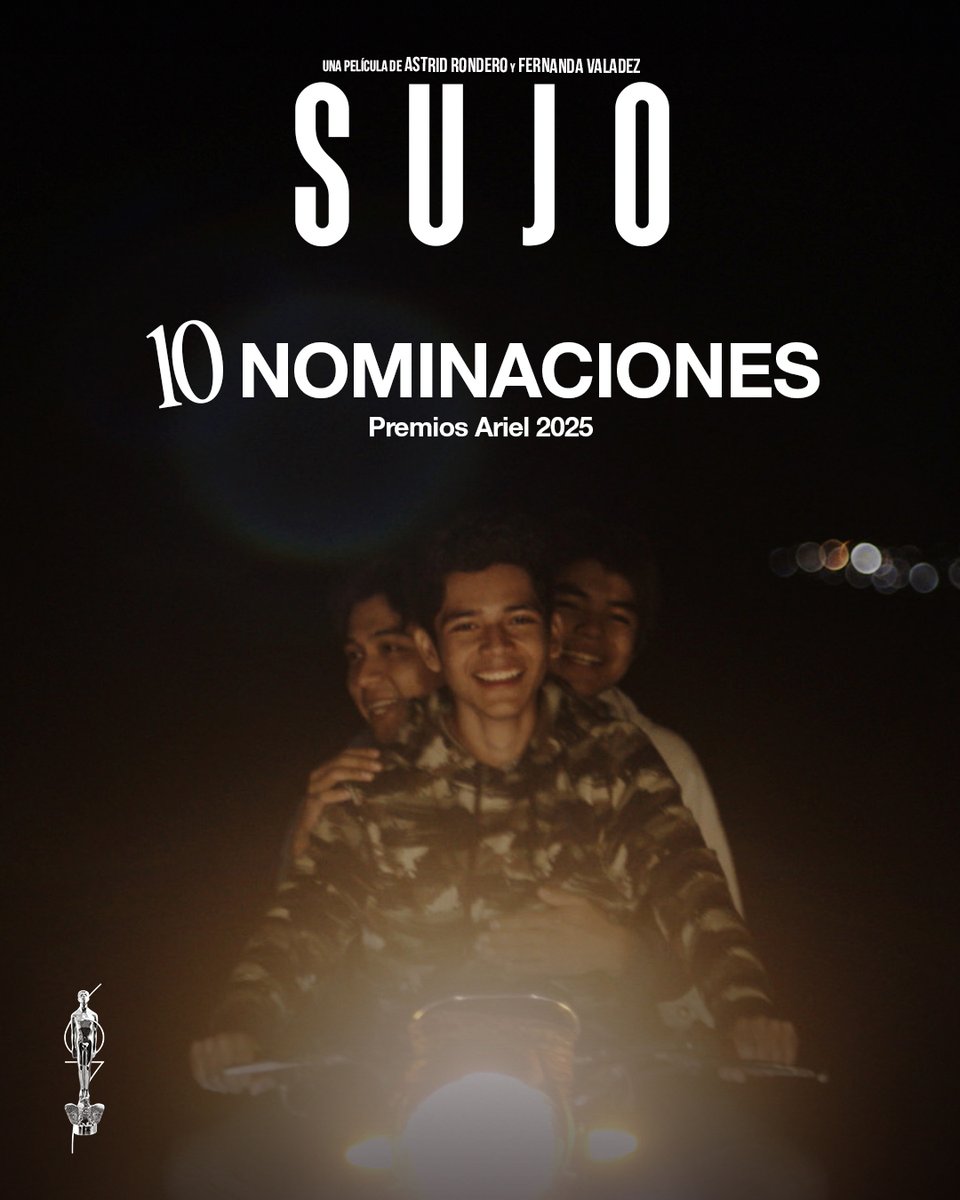 PimientaFilms's tweet image. ✨ ¡”No nos moverán” y “Sujo” arrasan en las nominaciones de los Premios Ariel 2025!
🏆 NO NOS MOVERÁN
“Estamos muy contentos por todas las nominaciones de todo el equipo, que se lo merece, y en especial de Luisa Huertas, que es el alma de la película, que le da el rostro, el…
