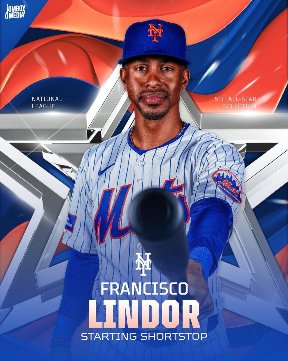 Francisco Lindor will start at shortstop for the NL in this year's All Star Game! It's his first All Star selection as a New York Met