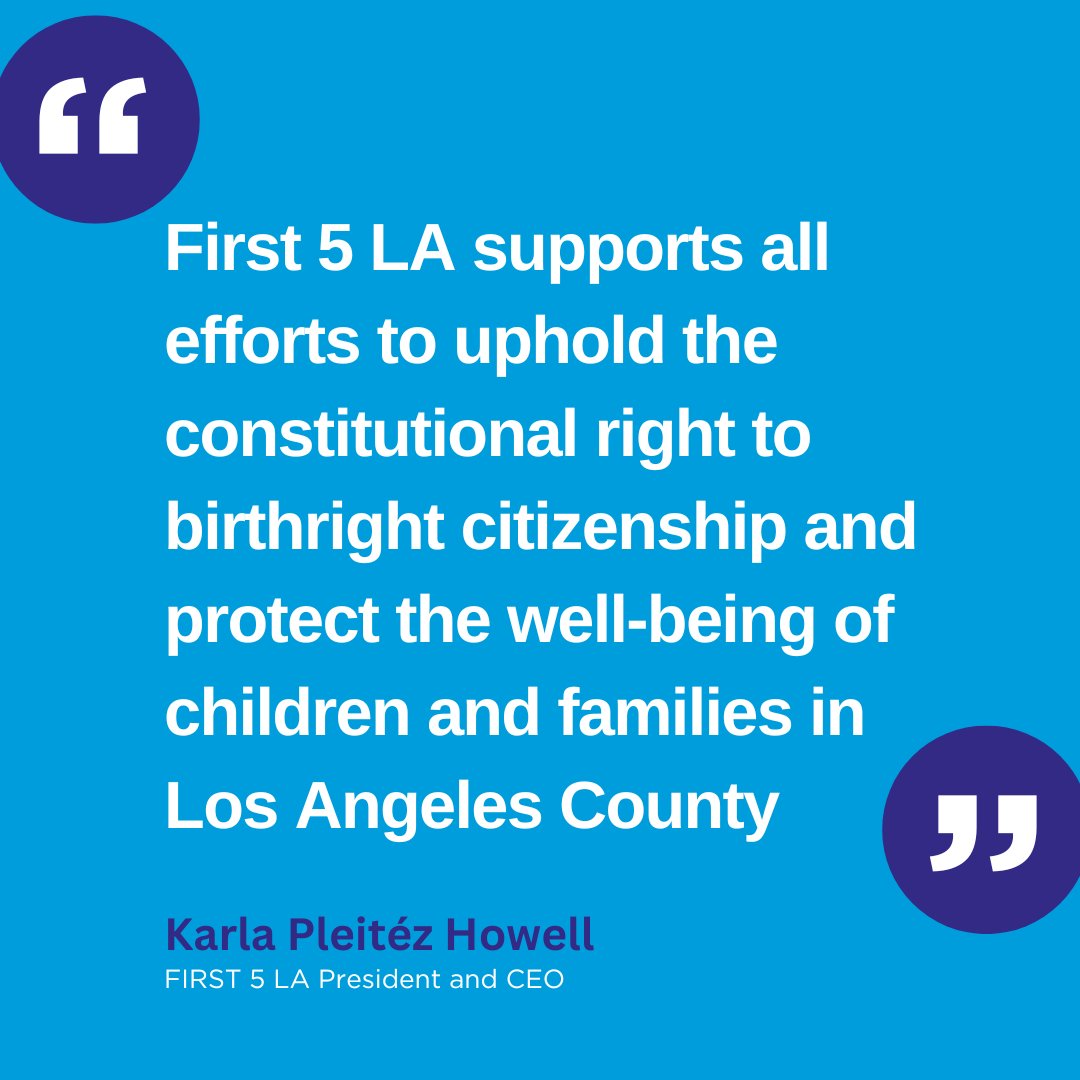 The Trump Administration’s Executive Order and the #SCOTUS recent ruling have generated widespread confusion and fear among immigrant families, mixed-status families and birthing parents. Read our full statement: bit.ly/4lawKUB