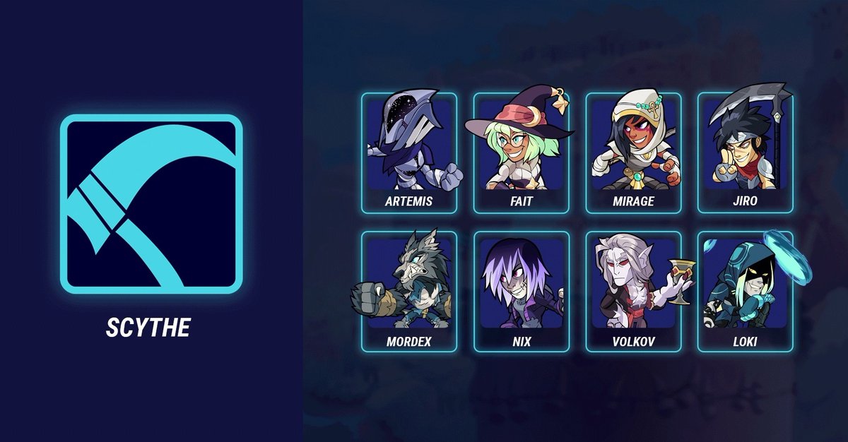 DarwenBH's tweet photo. ʜᴏᴡ ᴛᴏ ᴍᴀꜱᴛᴇʀ ꜱᴄʏᴛʜᴇ #brawlhalla 

𝔰𝔠𝔶𝔱𝔥𝔢 𝔤𝔲𝔦𝔡𝔢 𝔟𝔶: 𝔡𝔞𝔯𝔴𝔢𝔫 &amp; 𝔠𝔞𝔯𝔫𝔞𝔤𝔢 https://t.co/l8Ovnu9HyE