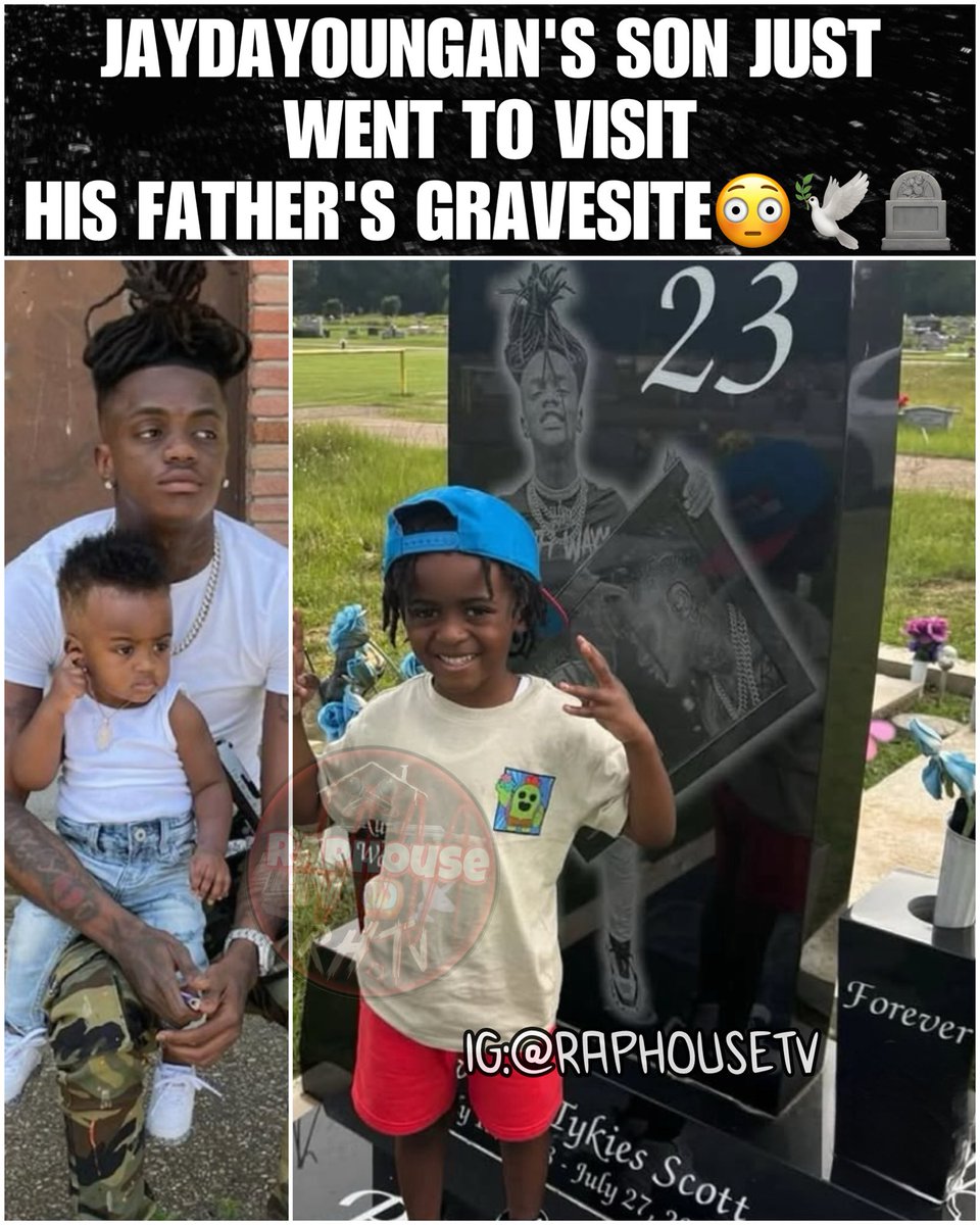 raphousetv2's tweet photo. JaydaYoungan's Son Went To Visit His Father's Gravesite 😳🪦🕊️ https://t.co/XZkZZh2OaZ