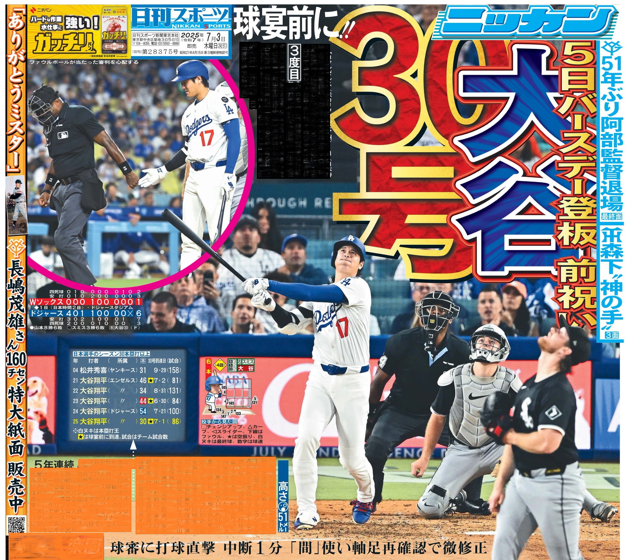 ニッカンスポーツ新聞　大谷翔平記事　まとめ　200号・韓国・結婚・ドジャース 大谷翔平選手が妻とツーショット写真公開】MLB開幕戦を前に韓国