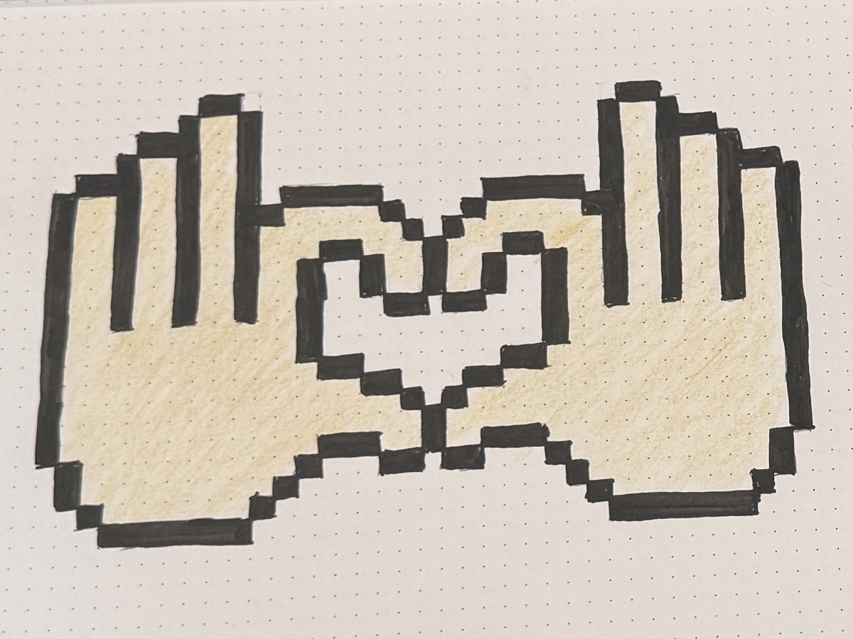 While Ana’s taking a class to art real good I’m doodling pixel art and thinking “nice!”

Not really, Ana’s getting really good! I’ll have to get her to let me share.